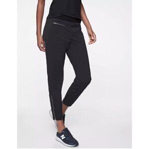 Athleta Mod Trekkie Crop Pants Ankle Zippers